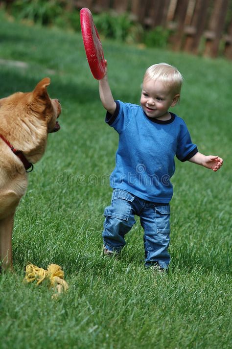 Toddler playing fetch game. With dog and frisbee , #ad, #fetch, #playing, #Toddler, #frisbee, #dog #ad Dog Whisperer Cesar Millan, Puppy Training Biting, Designer Dog Carriers, Dog Frisbee, Dog Spa, Crystal Dog, Puppy House, Luxury Dog Collars, Puppy Biting