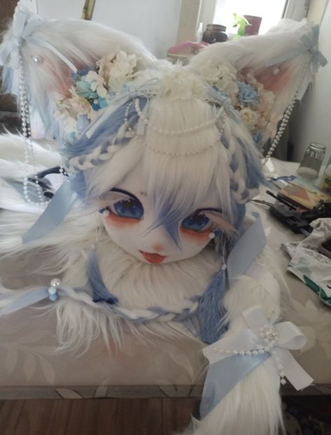 Fursuit Head, Art Tools Drawing, Pics Art, Cute Doodles, Cute Dolls, Not Mine, Sailor Moon, Art Dolls, Cute Drawings