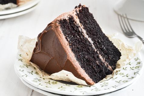 Ina Garten's Chocolate Cake Recipe • The View from Great Island Ina Garten Cake, Ina Garten Chocolate Cake, Dessert Design, Frosting Chocolate, The View From Great Island, Cake Mug, Recipe Cake, Caramel Brownies, Chocolate Layer Cake