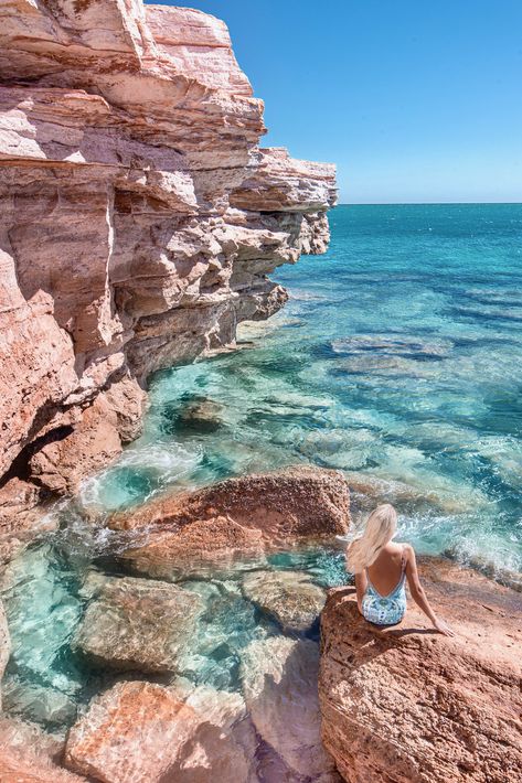 Western Australia Travel, Australia Landscape, Australian Beach, Visit Australia, Rock Pools, Pretty Places, Australia Travel, Travel Inspo, Holiday Destinations