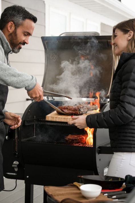 Barrel Bbq, Pellet Grill Accessories, Patio Grill, Cooking Photos, Pellet Grill Recipes, Camp Chef, Wood Pellet Grills, Pellet Grills, Camping Grill