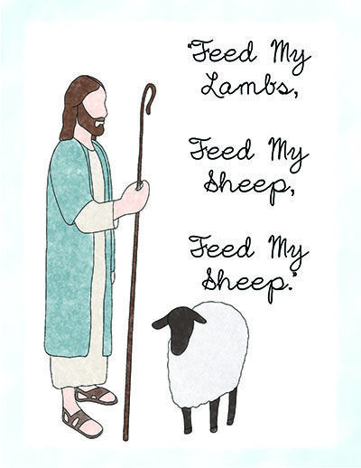 Feed My Sheep Lds, Willis Family, Feed My Sheep, Yw Lesson, Lds Relief Society, Brick Store, Lds Young Women, Lds Primary, Lds Church