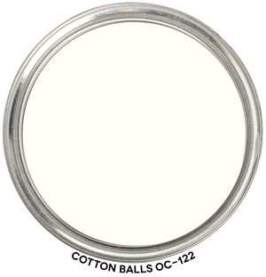 Paint Blob for Cotton Balls OC-122 Chantilly Lace Benjamin Moore, Paint Blob, Interior Paint Colors Schemes, Ppg Paint, Trim Colors, Paint Color Inspiration, The Undertones, Paint Color Schemes, Benjamin Moore Paint