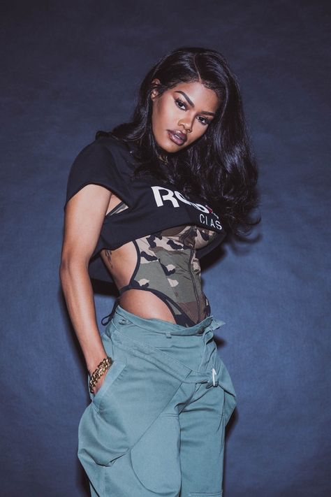 Teyana Taylor Is the Face of Reebok's "Always Classic" Campaign Looks Hip Hop, Meagan Good, Taylor Outfits, By Any Means Necessary, Teyana Taylor, Black Women Fashion, Tomboy Fashion, Black Is Beautiful, Beautiful Black Women