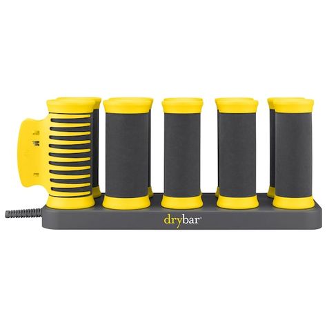 The Roller Club Curling Hot Hair Rollers - Drybar | Sephora Hot Hair Rollers, Best Hair Rollers, Big Bouncy Curls, Perfect Blowout, Hot Rollers Hair, Roll Hairstyle, Hot Rollers, Big Curls, Long Lasting Curls