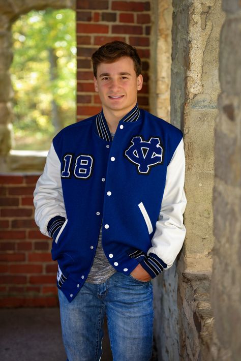 Letterman Jacket Pictures, Varsity Jacket Outfit, Tight Leather Pants, Pic Poses, Senior Pictures Boys, Senior Guys, Senior Pictures Poses, Senior Poses, Boy Pictures