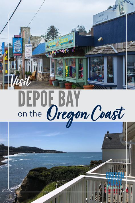 Depoe Bay Oregon Things To Do, Depot Bay Oregon, Oregon Coast Roadtrip, Depoe Bay Oregon, Coos Bay Oregon, Oregon Winter, Oregon Trip, Depoe Bay, Newport Oregon