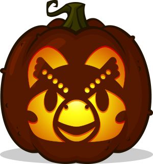 Animal Crossing Pumpkin Carving, Animal Crossing Pumpkin, Zombie Pumpkins, Cute Pumpkin Carving, Halloween Pumpkin Carving Stencils, Pumkin Carving, Pumpkin Carving Designs, Pumpkin Carving Patterns, Pumpkin Carving Ideas