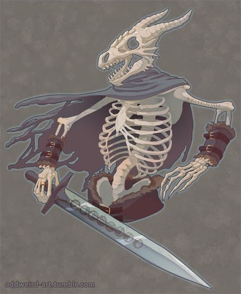 Dnd Dragonborn, Dragon Skeleton, Fantasy Story Ideas, Horror Monsters, Cool Monsters, Skeleton Art, Monster Concept Art, Dungeons And Dragons Characters, Mythical Creatures Art