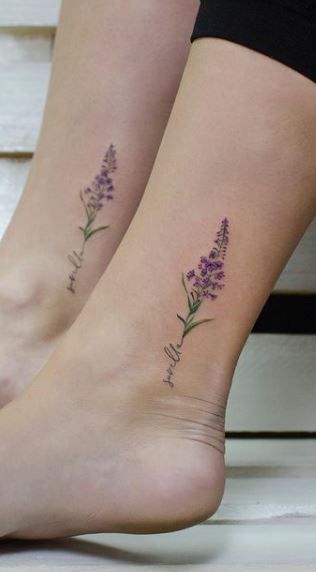 Colorful Sister Tattoos, Tattoo Sister Ideas, Sisterly Tattoos, Step Sister Tattoos, Soul Sister Tattoos Symbol, Soul Sisters Tattoos, Flower Sister Tattoos, Sister Tatooes, Sister Matching Tattoos Small