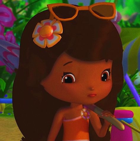 Orange Blossom Strawberry Shortcake, Strawberry Shortcake Aesthetic, Shortcake Aesthetic, Blossom Costumes, Strawberry Shortcake Pictures, Strawberry Shortcake Cartoon, Black Strawberry, Strawberry Shortcake Characters, Orange Icons:)