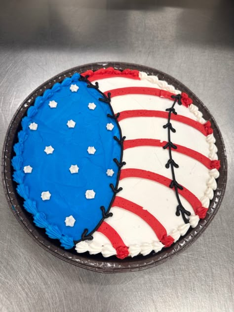 Memorial Day Message Cookies, Labor Day Cookie Cake, Labor Day Cupcakes, Memorial Day Cookie Cakes, Fourth Of July Cookie Cake, Fourth Of July Cakes Ideas, Memorial Day Cake Ideas, Patriotic Cake Ideas, 4th Of July Cake Decorating