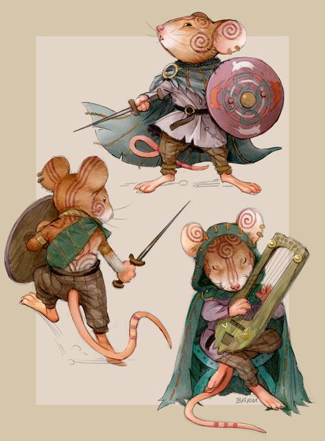 Mouse Warrior Mouse Warrior, Maus Illustration, Mouse Illustration, Character Design Challenge, Idee Cosplay, Design Challenge, Arte Fantasy, Fantasy Inspiration, Dnd Characters