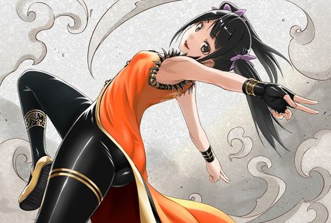 Tekken Icons, Xiaoyu Tekken, Tekken Girls, Illustration Tumblr, Armor Drawing, Tekken 7, King Of Fighters, Video Game Art, Art Icon