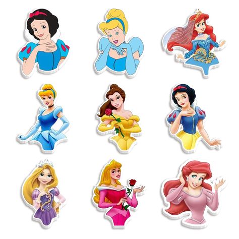 Disney Princess Outline, Disney Princess Cupcake Toppers, Princess Birthday Cupcakes, Disney Princess Centerpieces, Cinderella Cupcake Toppers, Hipster Disney Princess, Disney Princess Printables, Disney Princess Cake Topper, Disney Princess Birthday Cakes