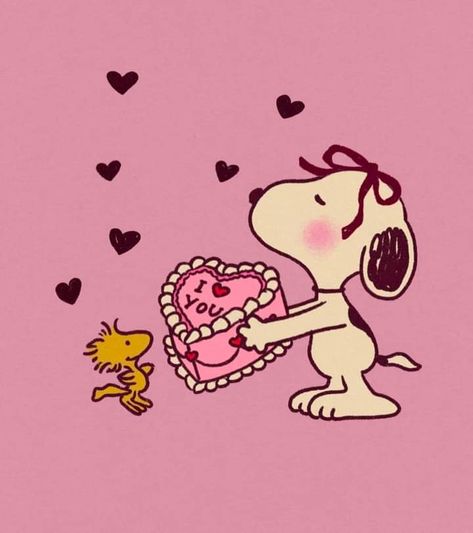 Pink Ideas, Snoopy Wallpaper, Snoopy Pictures, Pink Vibes, Iphone Icon, Aesthetic Iphone Wallpaper, Cute Cartoon Wallpapers, Woodstock, Pink Background