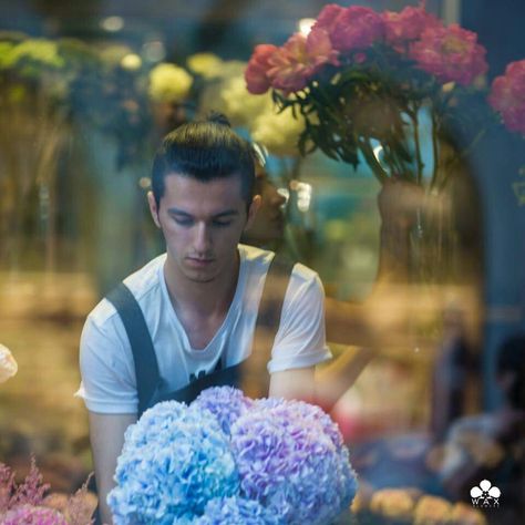 Hard man as a florist Male Florist, Hard Men, Romance Stories, Fashion Photography Inspiration, Slow Burn, Photography Inspiration, Florist, Fashion Photography, Romance