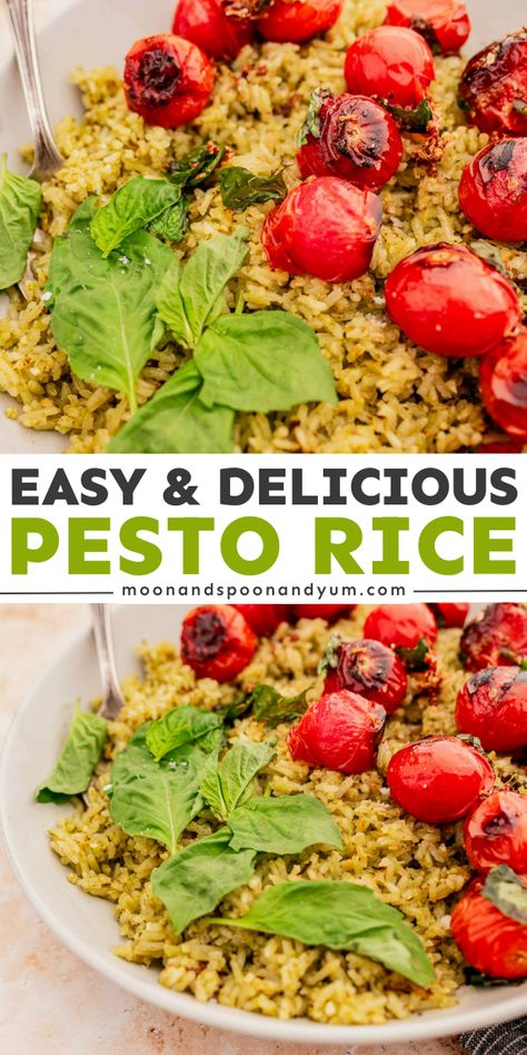 Learn how to make irresistibly flavorful pesto rice with this simple recipe. Perfect for a quick meal or a tasty side dish! Vegan Side Salad, Pesto Rice, Gluten Free Family Meals, Gluten Free Side Dishes, Drinks To Make At Home, Potato Side Dish, Side Salad Recipes, Gluten Free Sides Dishes, Bread Cookies