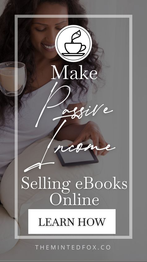 Writing an ebook for Passive Income is a lucrative way to grow your income streams. Learn how to determine your audience, plan and write an eBook, and sell it online with this guide! #WritingTips #PassiveIncome #eBooks Writing An Ebook, Sell Ebooks, Ebook Cover Design, Ebook Design, Ebook Writing, Beginner Books, Fancy Words, New Year Goals, Writing Therapy