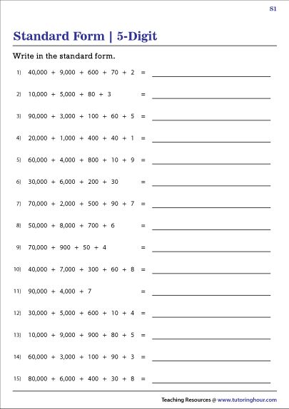 Standard And Expanded Form Worksheet, Standard Form Worksheets, Standard Form Math, Expanded Form Worksheets, Grade 6 Math, Three Digit Numbers, Mathematics Worksheets, Expanded Form, Study Related