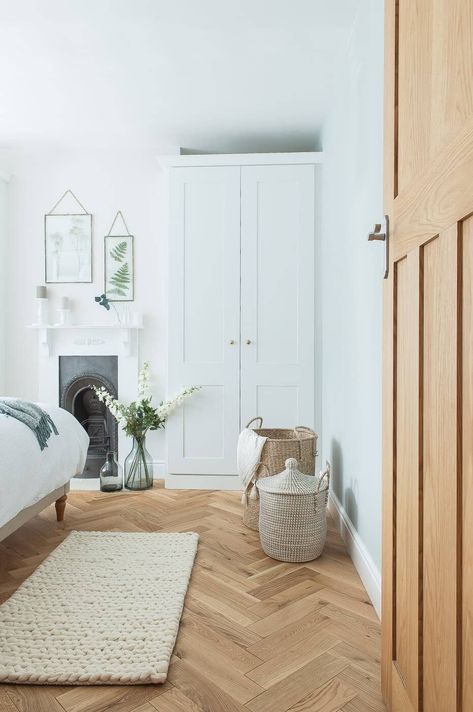 Small Victorian Bedroom, Bedroom Renovation Before And After, Terrace House Bedroom, Victorian Bedroom Fireplace, Mcgee Interiors, Bedroom Chimney Breast, Fifi Mcgee, Alcove Ideas, Victorian Bedroom