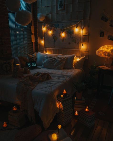 Bedroom Vibes, Redecorate Bedroom, Cozy Room Decor, Aesthetic Rooms, Teen Bedroom Decor, Dreamy Room, Room Makeover Bedroom, Dream Room Inspiration, Room Makeover Inspiration