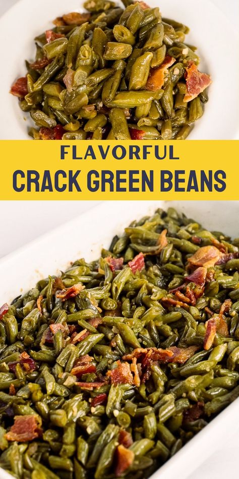 Whip up these keto-friendly Crack Green Beans with bacon for a low-carb side dish that's full of flavor and crunch. Green Bean Casserole Low Carb, Keto Green Beans Casserole, Best Low Carb Side Dishes, Keto Friendly Thanksgiving Sides, Keto Green Bean Recipes, Green Bean With Bacon Recipes, Keto Side Dishes Easy Low Carb, No Carb Side Dishes, Low Carb Side Dishes For Dinner