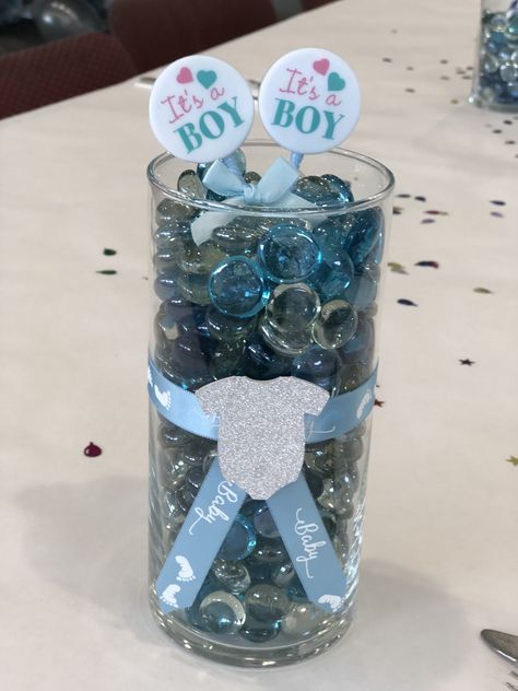 Diy Baby Shower Centerpieces, Shower Centerpieces, Blues Clues, Baby Shower Centerpieces, Baby Shower Diy, Diy Baby, Diy Baby Stuff, Diaper Cake, Snow Globes