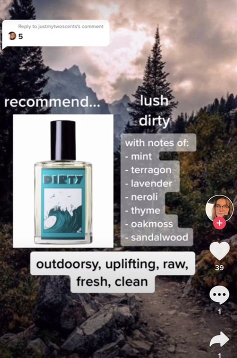 Woodsy Perfume For Women, Girl Perfume, Outdoorsy Girl, Smells Like Teen Spirit, Granola Girl, Granola, Lush, Lavender, Cute Outfits