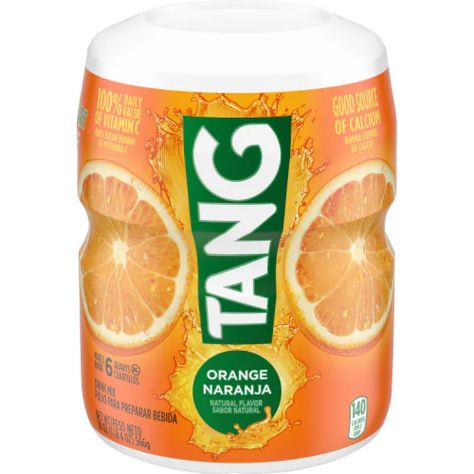 Shop for Tang Orange Powdered Drink Mix at Kroger. Find quality products to add to your Shopping List or order online for Delivery or Pickup. Tang Hot Tea Recipe, Tang Drink, Vitamin C Drinks, Hot Tea Recipes, Orange Drink, Good Sources Of Calcium, Orange Drinks, Russian Tea, Flavor Enhancers