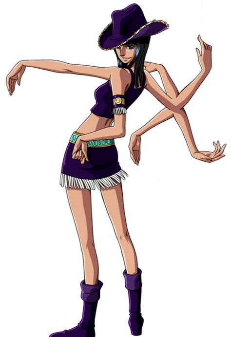 Nico Robin Manga One Piece Miss All Sunday, Cosplay Robin, Robin Outfit, Robin Cosplay, Purple Outfit, One Piece Cosplay, Time Skip, Nami One Piece, Model Sheet