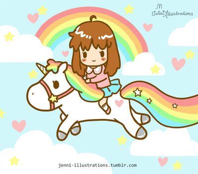 Cute girl riding a unicorn Riding A Unicorn, Pastel Illustration, Pegasus Unicorn, Real Unicorn, Unicorn And Glitter, Unicorn Illustration, Unicorn Horse, Kawaii Illustration, Super Kawaii