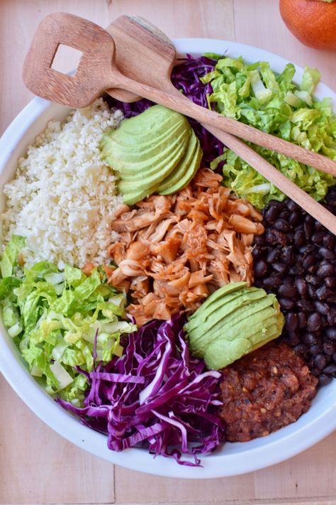 Jackfruit Taco Salad Carnitas Sandwich, Superfood Salads, Fruit Taco, Jackfruit Carnitas, Jackfruit Tacos, Even Stevens, Jackfruit Recipes, Taco Salads, Superfood Salad