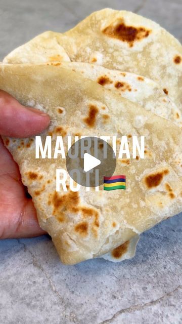 Shelina Permalloo on Instagram: "Mama Shila’s Mauritian Roti Recipe 🇲🇺
In my opinion nothing says I love you more than freshly cooked bread! I hope you enjoy, very simple but follow her steps for the perfect roti!

A few tips to remember 
• when you add the oil to the flour mix it around so you almost make a shortbread, rub it into the oil with the salt until combined
• add the water slowly and mix it thoroughly until the bowl is clean and rest for 30 mins 
• roll out and then fold into layers and allow to rest for min of 15 minutes. 
• keep moving the roti on the hot pan and brushing a bit of oil over it, don’t over cook this as it will keep the roti soft and fluffy 
• finally when you remove from the heat place it into a tea towel to retain the softness 

300g plain white flour 
150-17 How To Make Roti Step By Step, Roti Recipe, White Flour, Keep Moving, Remember When, Say I Love You, Love You More Than, Plain White, Brushing