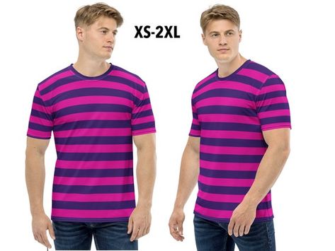 Cheshire Cat Costume, Top Cosplay, Surf Shirt, Costume Shirts, Cheshire Cat, Marathon Running, Men T Shirt, Cosplay Outfits, Mens Costumes