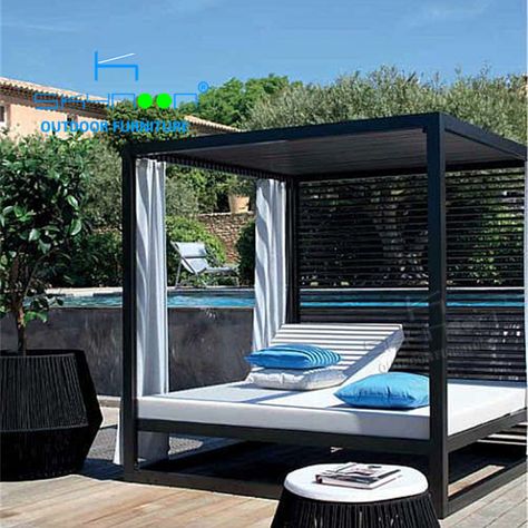 Top Selling All Weather Beach Daybed With Canopy High Quality Patio Cabana New Design Outdoor Daybed(32296) - Buy Outdoor Daybed,Cabana,Beach Daybed With Canopy Product on Alibaba.com Outdoor Daybed With Canopy, Daybed With Canopy, Daybed Outdoor, Daybed Canopy, Diy Daybed, Outdoor Living Space Design, Outdoor Cabana, Backyard Buildings, Outdoor Living Rooms