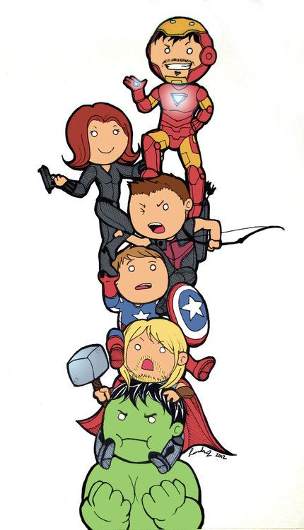 chibi avengers Avengers Tower, Avengers Drawings, Avengers Fan Art, Baby Avengers, Avengers Cartoon, Marvel Background, Marvel Cartoons, Avengers Art, Marvel Drawings