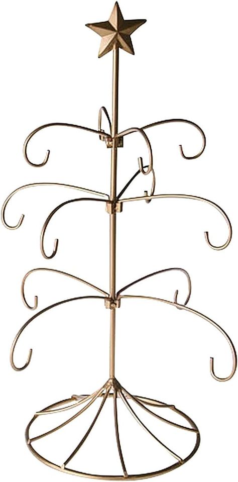 Ornament Display Tree, Metal Ornament Tree, Ornament Tree Display, Display Tree, Ornament Stand, Traditional Ornaments, Metal Table Top, Ornament Display, Christmas Tree Stand