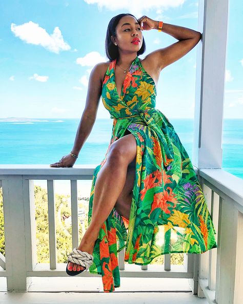 Vacation Outfit | Resort Wear | Summer | Tropical | Island |Black Girl | African American Carribean Wear Women, Beach Outfits Women Vacation Resort Wear, Carribean Outfits, Carribean Vacation Outfits, Island Vacation Outfits Black Women, Caribbean Dress, Island Vacation Outfits, Tropical Vacation Outfits, Vacation Outfit Ideas