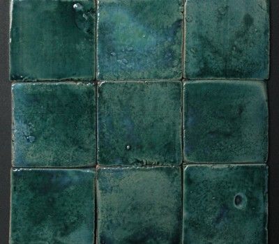 fifth element tiles- urban edge is melb supplier Teal Tiles, Green Square Tile, Teal Tile, Turquoise Tile, Handmade Ceramic Tiles, Tile Projects, Green Tile, Square Tile, Blue Tiles