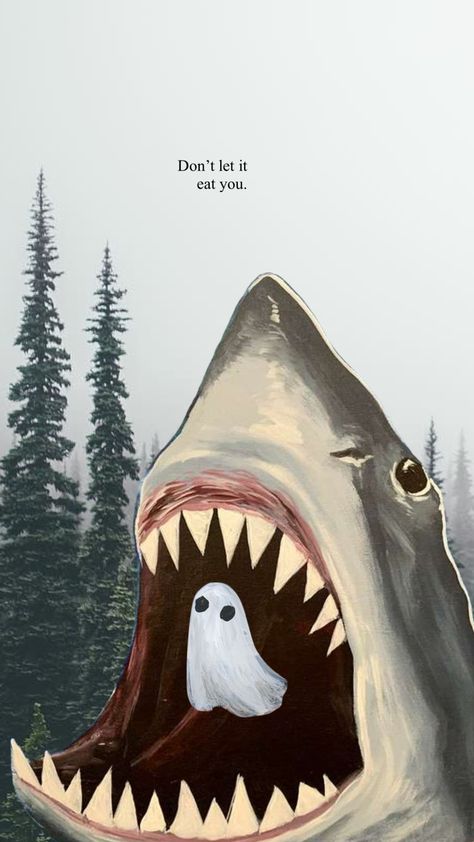 Matching Shark Wallpaper, Halloween Shark Wallpaper, Shark Lockscreen, Shark Wallpaper Aesthetic, Weird Sharks, Shark Wallpaper Iphone, Shark Background, Shark Wallpaper, Shark Halloween