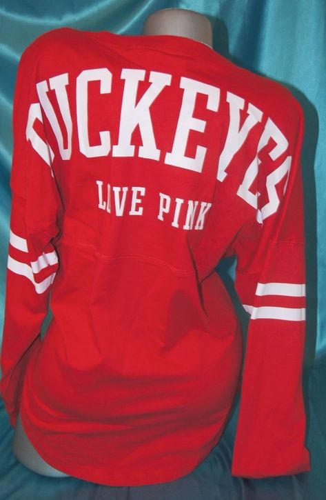 Details about NWT VICTORIAS SECRET PINK BLING OHIO STATE BUCKEYES CREW SWEATSHIRT S BASKETBALL - Sweat Shirt - Ideas of Sweat Shirt #sweatshirts #shirts - JUST LISTED WILL NOT BE AROUND LONG! LVICTORIAS SECRET PINK VARSITY CREW SWEAT SHIRT OHIO STATE BUCKEYESNWT #VictoriasSecretPINK #VARISTYCREWUNIVERSITYTUNICOH Ohio State Outfit, Buckeye Nut, Ohio Buckeyes, Osu Football, Buckeye Nation, Osu Buckeyes, Buckeyes Football, The Ohio State University, Ohio State Football