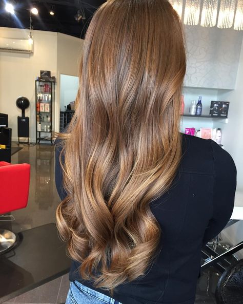 Cabelo Castanho 2020: 150 Cortes e Cores Para Se Inspirar + Dicas Golden Brown Hair, Honey Brown Hair, Hair Color Caramel, Hair Color Light Brown, Brown Hair Balayage, Honey Hair, Light Hair Color, Brown Blonde Hair, Hair Inspiration Color