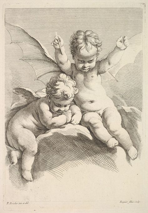 Cherub Art, Cherub Tattoo, Angel Art, Religious Art, Metropolitan Museum Of Art, Metropolitan Museum, Metropolis, Bat Wings, Museum Of Art