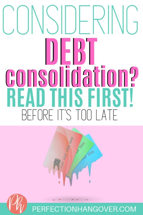 Consolidating all of your debts from car loans to credit cards and unsecured debt into one loan may seem like the right thing to do, but have you considered the true cost and burden? Read this before you consider debt consolidation. #debtconsolidation #de Consolidate Credit Card Debt, Money Funny, Paying Off Credit Cards, Managing Finances, Student Loan Debt, Finance Saving, Debt Consolidation, Budgeting Finances, Car Loans