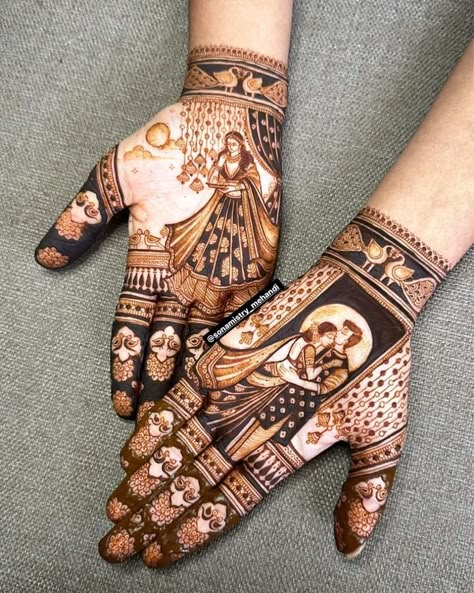 Karva Chauth Special Mehndi, Mehndi Designs For Karwa Chauth, Karwa Chauth Mehndi, Karva Chauth Mehndi, Karva Chauth Mehndi Designs, Rajasthani Mehndi, Rajasthani Mehndi Designs, Mehndi Ideas, Karva Chauth