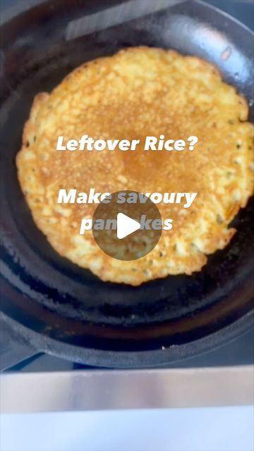 Jasmine Hemsley 🍯 on Instagram: "What to do with leftover rice? 🍚 Well you could make fried rice… or you could make pancakes! 🥞 

Here’s an easy, tasty breakfast recipe that my daughter always enjoys, using up leftover rice from the night before by blending with gram flour (or chickpea flour) and water to make a batter. 

Add some spices and aromatics, and cook like crepes or pancakes!

Rice and beans (chickpeas are part of the bean family!) is a classic combination all over the world and one which contains all the amino acids needed for a compete protein so this is an excellent alternative to say an egg based pancake.

This recipe is very loose because it depends on how much rice you’re starting with, but also very forgiving in that it’s never not worked - just add a little more gram f Jasmine Hemsley, Make Fried Rice, Green Chutney Recipe, Rice Pancakes, Fat Oil, Make Pancakes, Making Fried Rice, Pancake Crepes, Rice And Beans