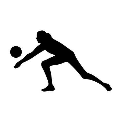 volleyball silhouette on a white background Volleyball Silhouette, Free Vectors, Images Photos, Volleyball, Vector Art, White Background, Vector Free, Royalty, Royalty Free