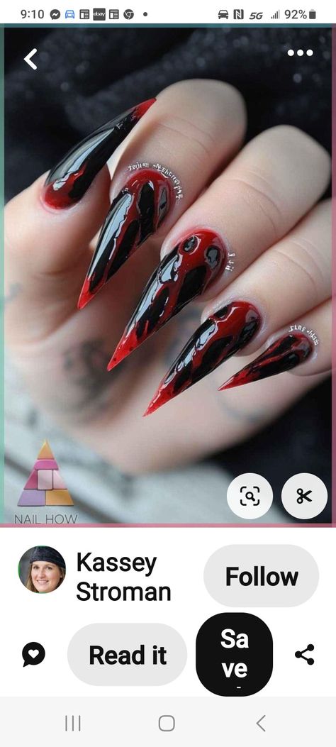 Halloween Nails, 9 And 10, Nails, Halloween, 10 Things