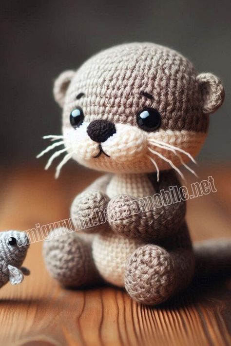 Amigurumi Sea Otter Free Pattern-2